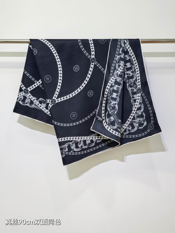 CHanel Silk Scarf 90X90cm E080423